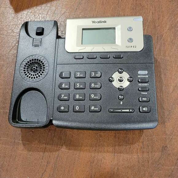 Yealink SIP-T21P E2 Dual-line Entry Level IP Phone Open Box Never Been Used - Picture 11 of 16